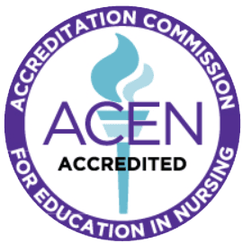 Accredited by the Accreditation Commission for Education in Nursing (ACEN) Logo