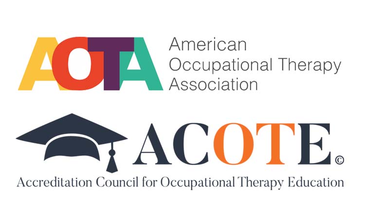 Accreditation Council for Occupational Therapy Education (ACOTE) of the American Occupational Therapy Association (AOTA) Logo