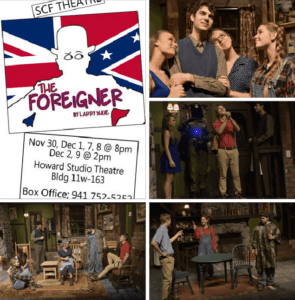 The Foreigner by Larry Shue ​Directed by Dean Anthony Poster