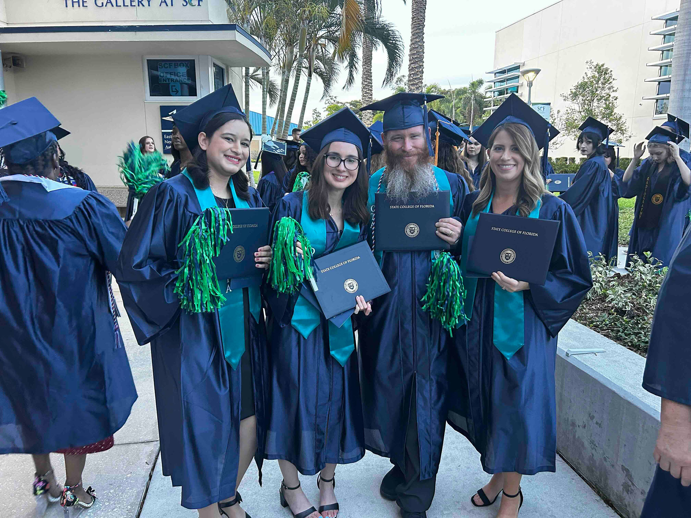 Spring 2025 SCF Graduates Celebrated at Grad Walk and Graduation