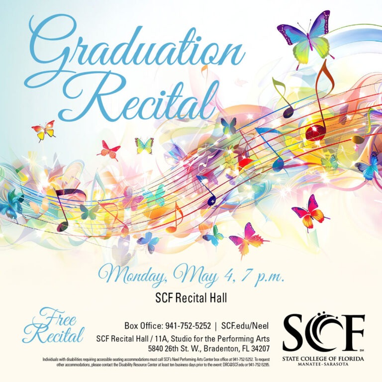 Graduation Recital Poster
