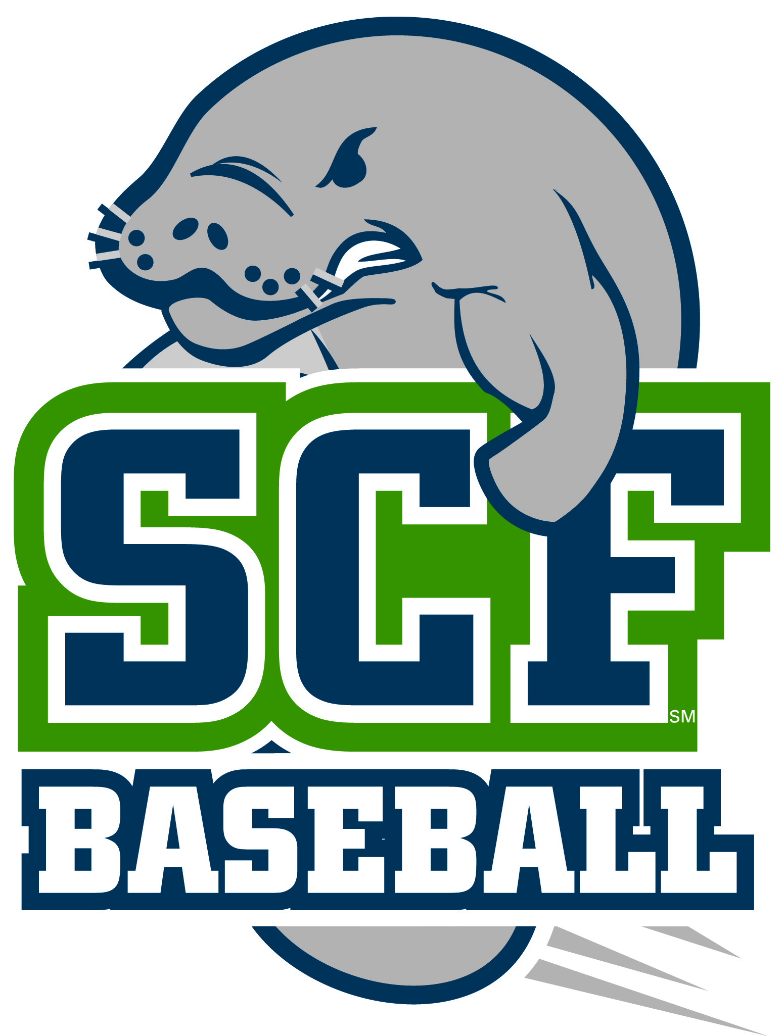 SCF Manatees Baseball logo