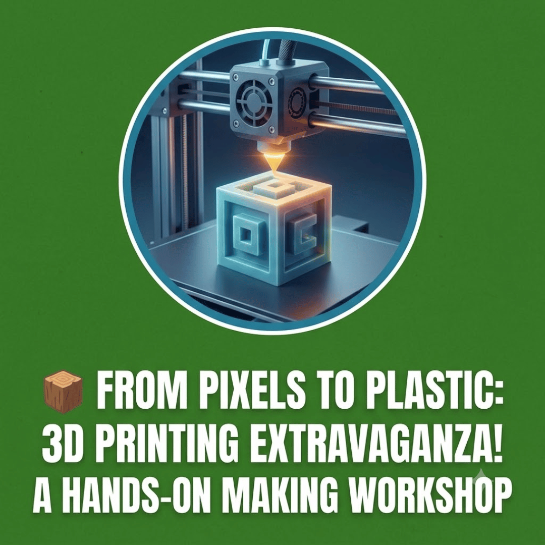 From Pixels to Plastic: 3D Printing- A Hands on Making Workshop Presented by the STEM Learning Community Explore the exciting world of 3D design, modeling and digital creation! This beginner friendly session introduces Tinkercad to create 3D objects using simple shapes and tools and understand how designs can be prepared for 3D printing! Sign Up To Reserve Your Spot Today Date: September 02, 2026 Time: 2-4 p.m. Location: Room 208, Carol F. Probstfeld Library & Learning Center and Family Heritage House (Bldg. 3) at SCF Bradenton