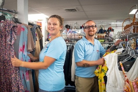 A Military Veteran Couple Pursues Business Degrees, Runs a Thrift Store and Gives Back to the Community